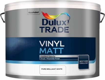 Dulux Trade Vinyl Matt Emulsion 5L Gardenia