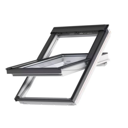 VELUX Centre Pivot Roof Window White Maintenance Free Polyurethane 1340mm x 1400mm GGU UK08 0066
