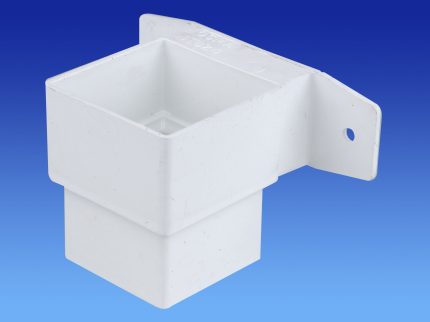 Osma SquareLine 4T824 Pipe Connector And Bracket Stand Off 61mm White