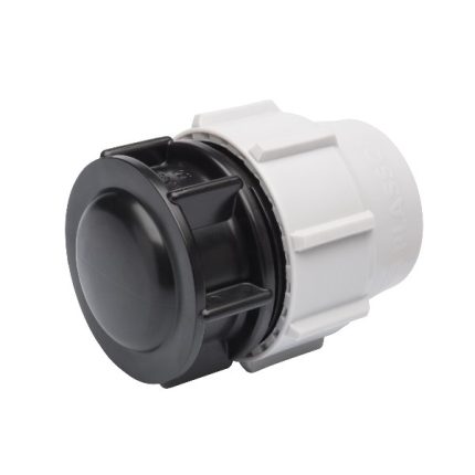 Wavin OsmaWeld access plug 32mm black