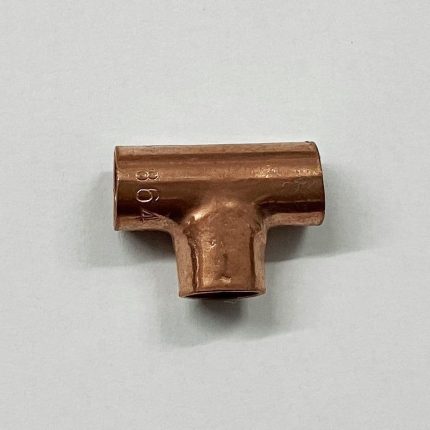 End Feed Equal Tee 10mm