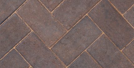 Bradstone Driveway Concrete Block Paving Burnt Oker 200mm x 100mm x 50mm