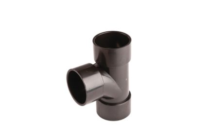 OsmaWeld 4Z190B 87.5¡ Waste tee black 32mm
