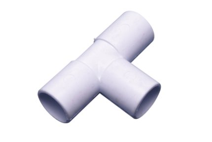 Wavin Osma Overflow solvent tee 90° 21.5mm white