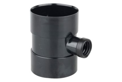 Wavin OsmaSoil D/SW bossed pipe 32x110mm grey