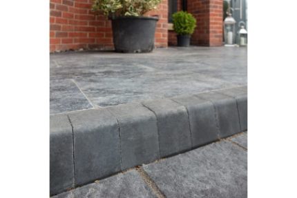 Marshalls Keykerb Large Charcoal 200mm x 100mm x 127mm