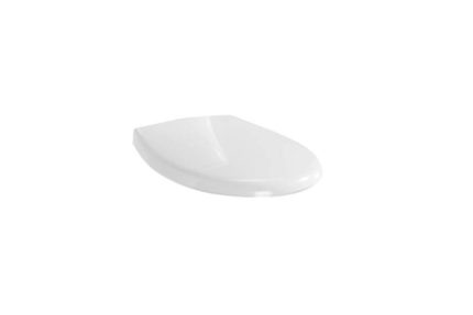 Twyford Galerie Toilet Seat & Cover Stainless Steel White GN7815WH