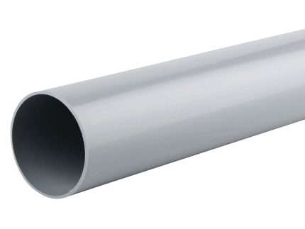 Wavin Osma RoundLine pipe shoe 68mm grey 0T037G