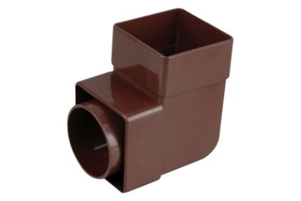 Osma RoundLine 0T161 Pipe Bend 87.5° 68mm Brown
