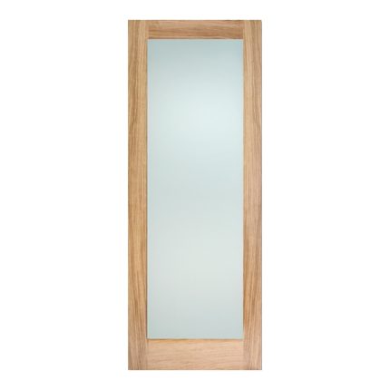 OAK PATTERN 10 OBSCURE GLAZED DOOR 1981 X 838 X 35MM