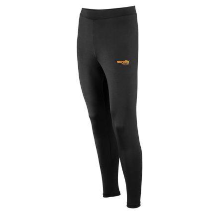 Scruffs Pro Baselayer Thermal Bottoms Black Size Large