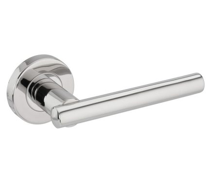 Urfic Round Bar Lever On Rose Handle Stainless Steel