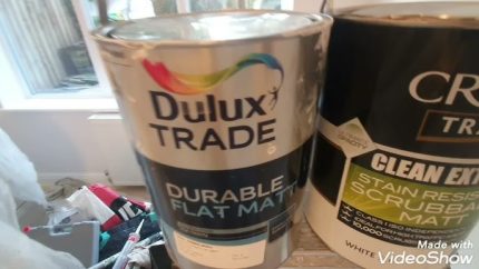 Dulux Trade Durable Flat Matt 5L White
