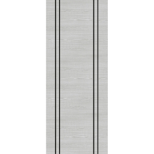Flush Light Grey Ash Dark Grey Edges Fire Door 60M 2040mm x 726mm x 54mm