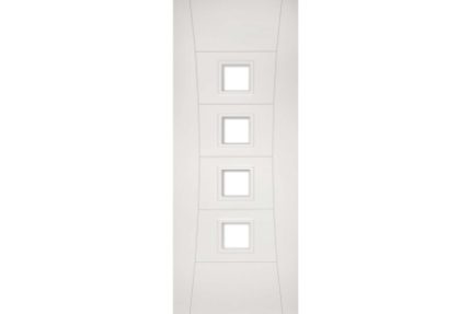 Deanta Pamplona White Primed Glazed 1981mm x 838mm x 35mm