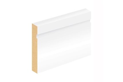 Silktrim MDF Grooved Skirting Profile 320 18MM X 144MM X 5400MM