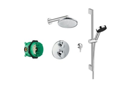Hansgrohe Bundle Crometta S240 & Pulsify shower set - Chrome - 88102324