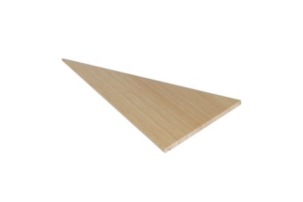 Flair Stairs 32mm Winder Tread 3 Lh - Bamboo Light