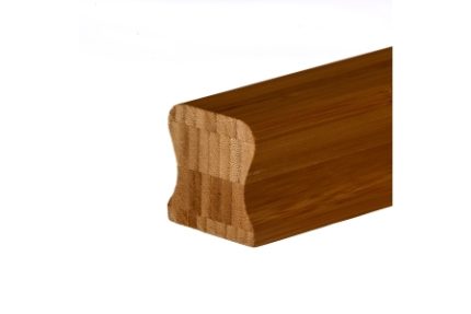 Flair Stairs Bamboo Deep Traditional Handrail 41mm Groove 1.8m Dark