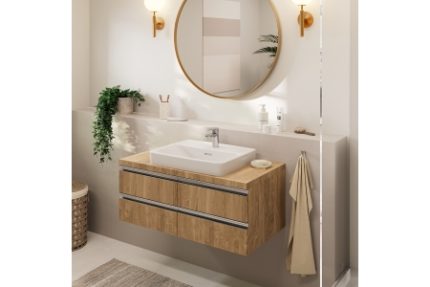 Hansgrohe Vernis Blend Single lever basin mixer 70 without waste set - Chrome - 71558000