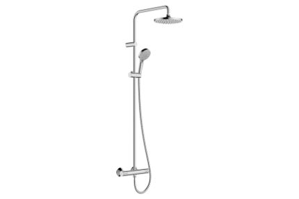 Hansgrohe Vernis Blend Showerpipe 200 1jet EcoSmart With Thermostate Chrome 26089000