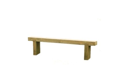 Double Sleeper Bench 1.8m Pressure Treated 450 x 1800 x 350mm