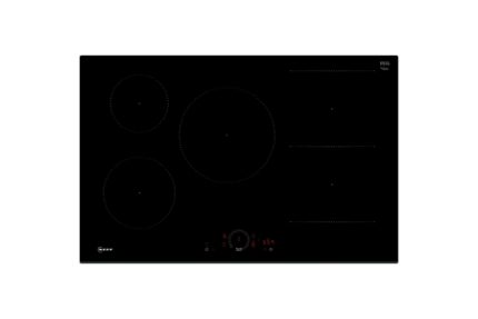 NEFF N70 Home Connect Twist Touch Combi Induction Hob Black Glass 80cm - T58FHW1L0