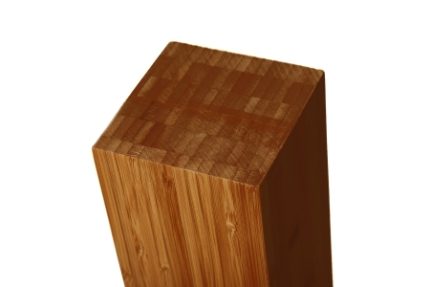 Flair Stairs Bamboo Square Newel Post 3m Dark