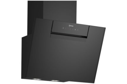 Neff N50 Wall Mounted Cooker Hood Black Glass 60cm - D65IFN1S0B