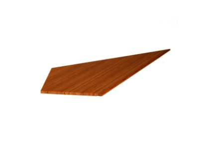 Flair Stairs 32mm Winder Tread 2 Rh - Bamboo Dark