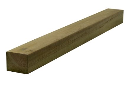 75mm x 100mm x 3.6m Regularised Treated Timber C16