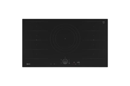 NEFF Flex Induction Hob with Twist Pad Black Glass 90cm - T69FUV4L0
