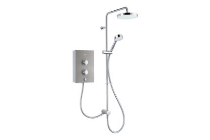 Mira Decor 10.8Kw Silver Dual Outlet Shower 1.1894.003
