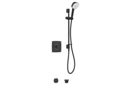 Mira Evoco Dual Bathfill Matt Black 1.1967.007