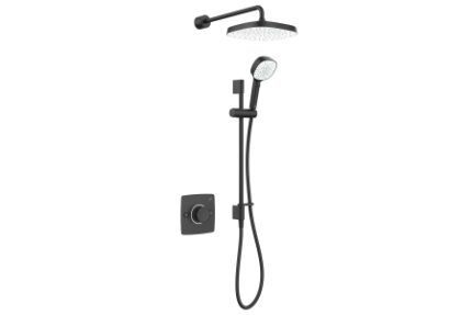 Mira Evoco Dual Shower Matt Black 1.1967.003