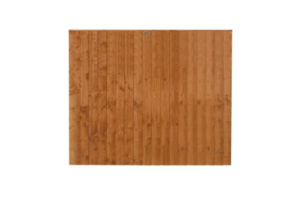 Dip Treated Closeboard Fence Panel 1.83m x 1.54m - Pack of 4