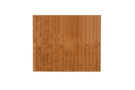 Dip Treated Closeboard Fence Panel 1.83m x 1.54m - Pack of 3