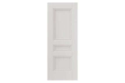 JB Kind Osborne 3 Panel Offset White Primed Door 1981 x 762 x 35mm