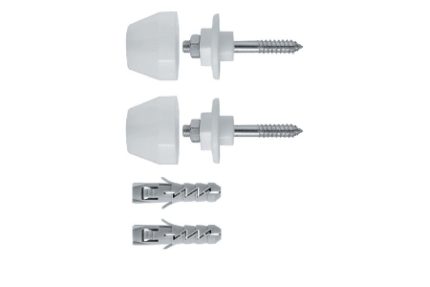 Rawlplug M8 x 100mm Wall Mounted Basin Sanitary Fixing Kit