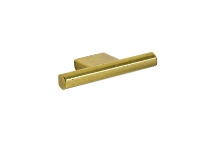 Hexham T Handle in Aged Brass 75 x 30 x 11mm