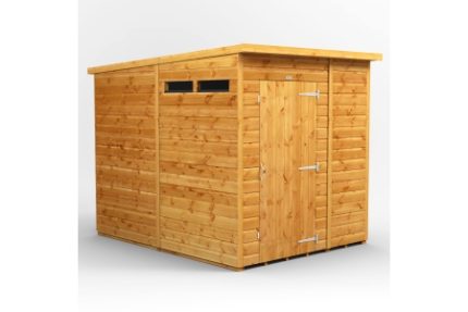 6 x 8 Power Pent Security Shed