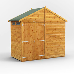 4 x 8 Power Apex Security Shed