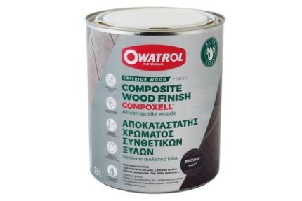 Cladco Composite Decking Colour RESTORER, Owatrol 2.5 LTR, Brown