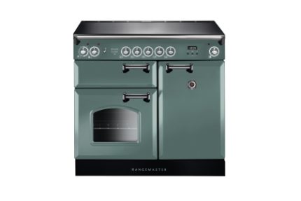 Rangemaster Infusion Induction Range Cooker Mineral Green 100cm - INF100EIMG