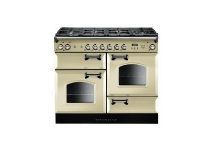 Rangemaster Classic Dual Fuel Range Cooker Cream 110cm - INC110DFFCR