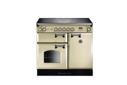 Rangemaster Classic Induction Range Cooker Cream 100cm - INC100EICR