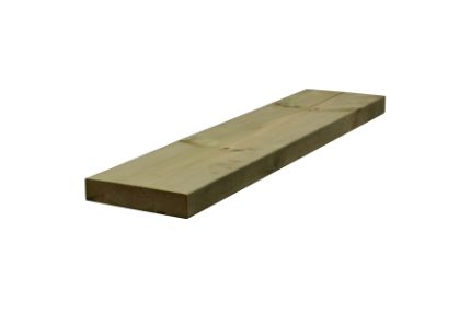 47mm x 225mm x 4.2m Green Treated UC3 Regularised C16