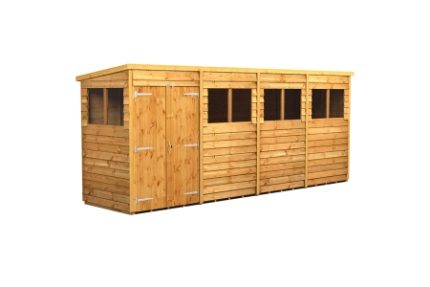 16 x 4 Power Overlap PENT, Double Doors