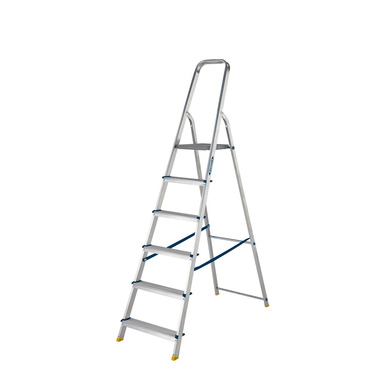 Werner 7400618L Stepladder 6 Tread High Handrail