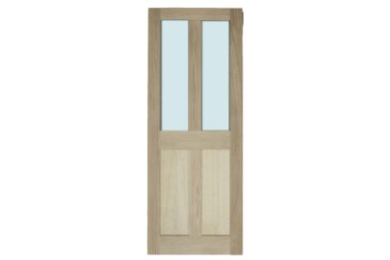 Heritage 4 Panel Clear Double Glazing Prefitted to Door 2100 x 950 x 44mm